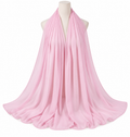 Light Pink soft chiffon hijab
